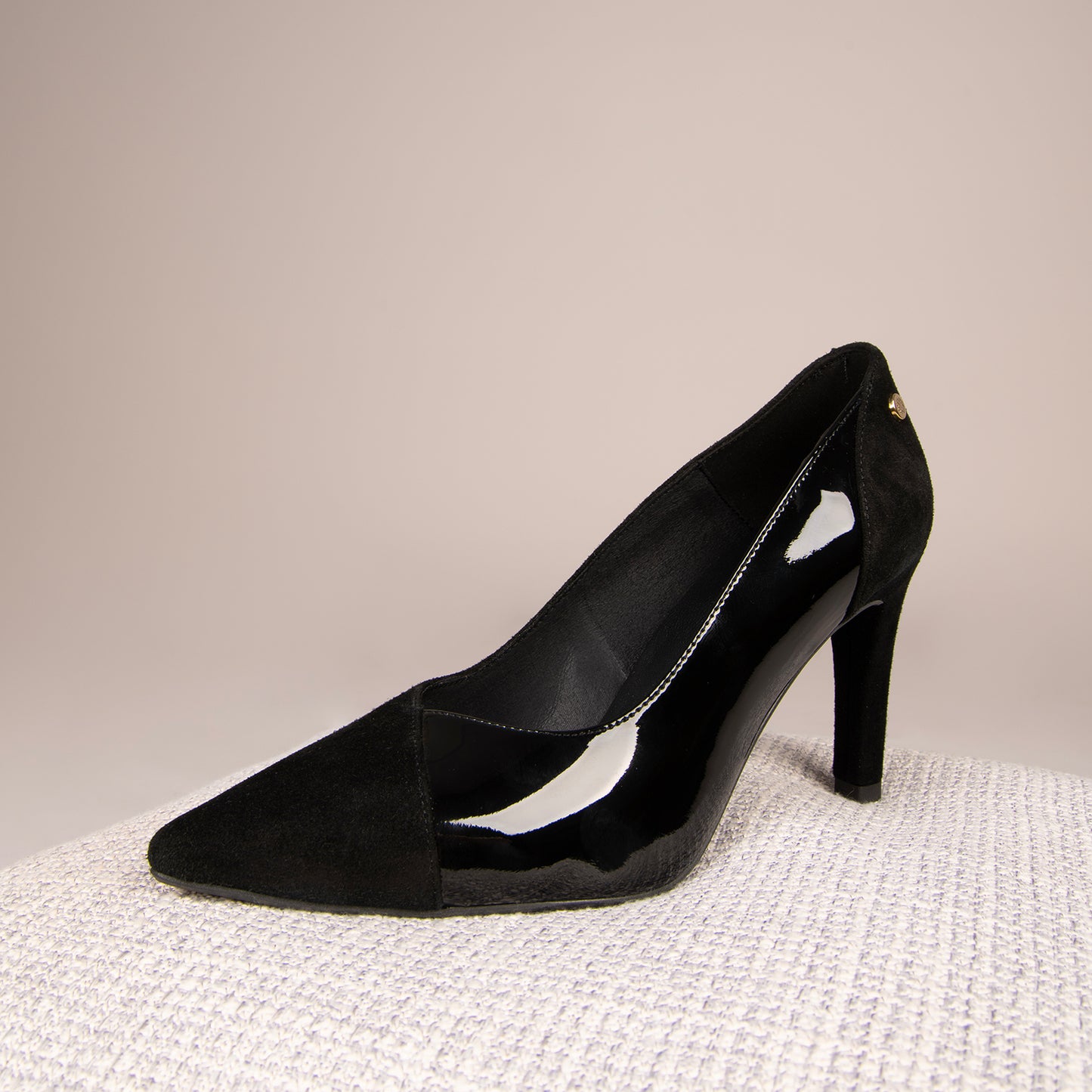 GLAM – Zapatos elegantes de tacón alto NEGRO CHAROL