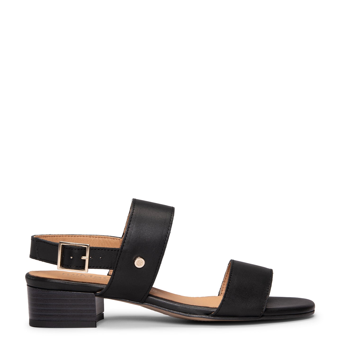 SIA - Sandalias de tacón ancho NEGRO