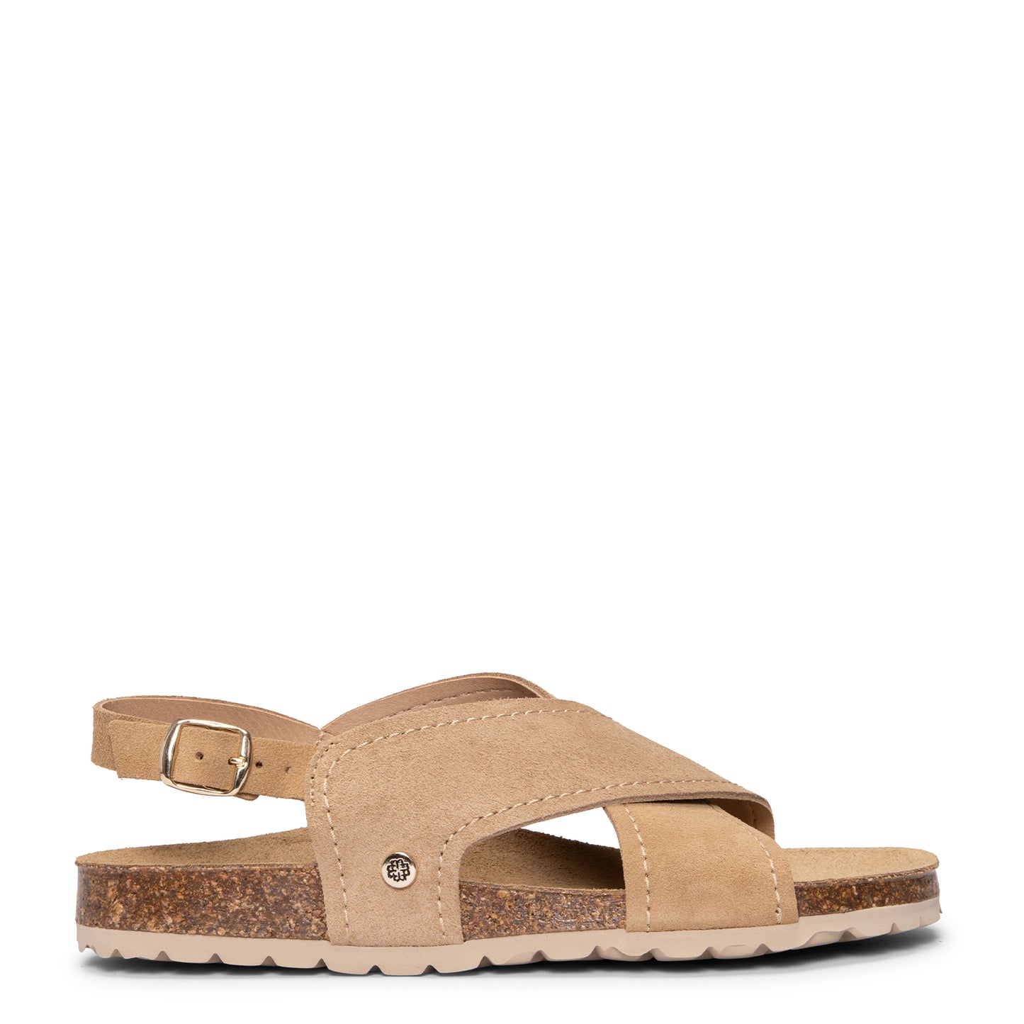 TULUM - Sandalias destalonadas con suela BEIGE