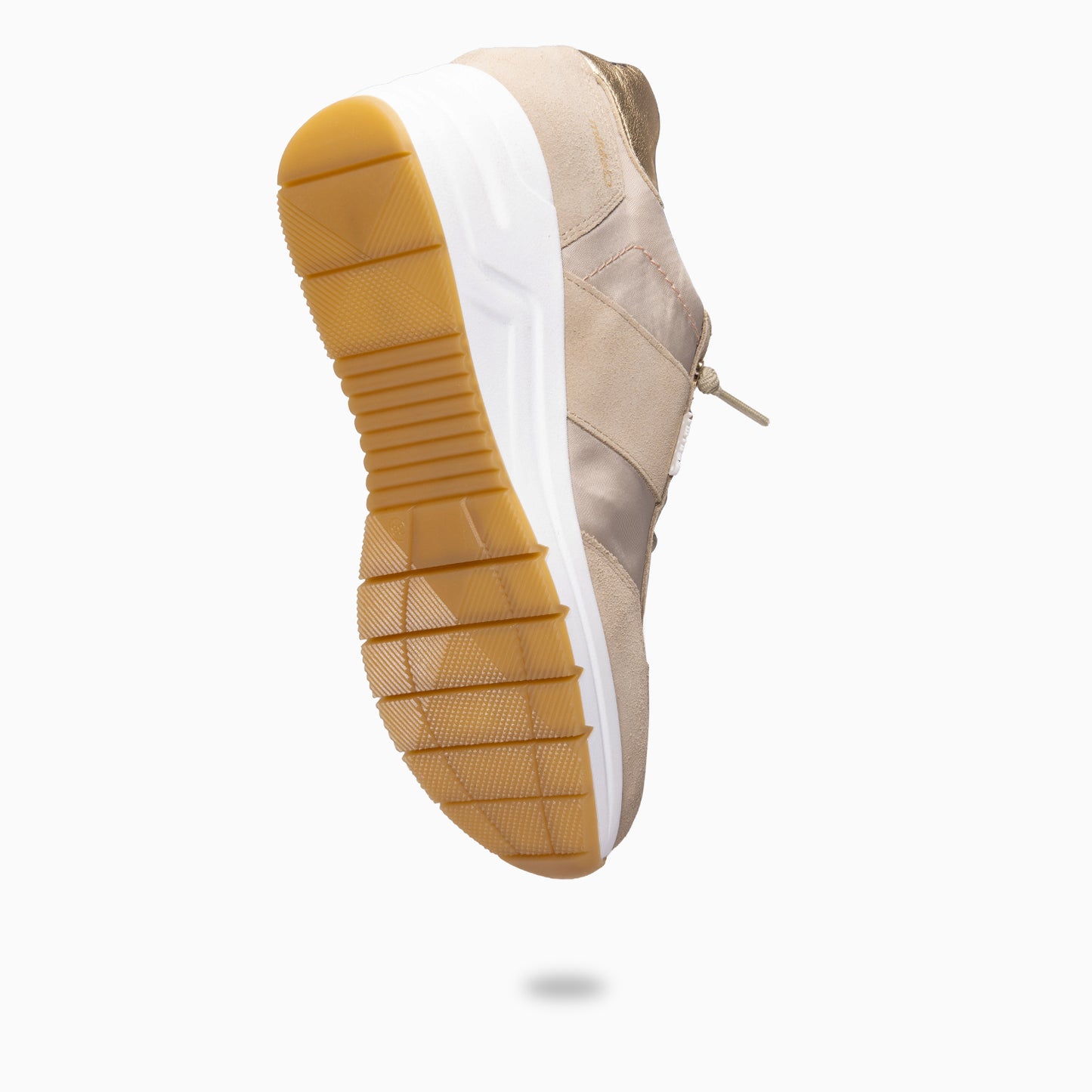 CAEN - Zapatillas con cuña en materiales combinados ARENA