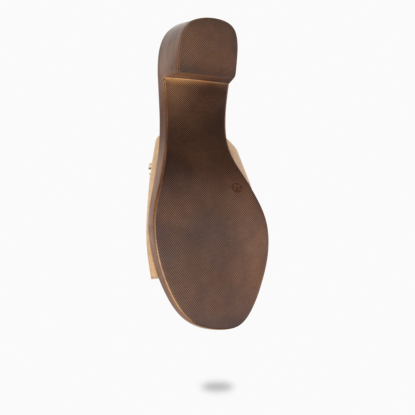 ADELA - Zuecos con tacón BEIGE