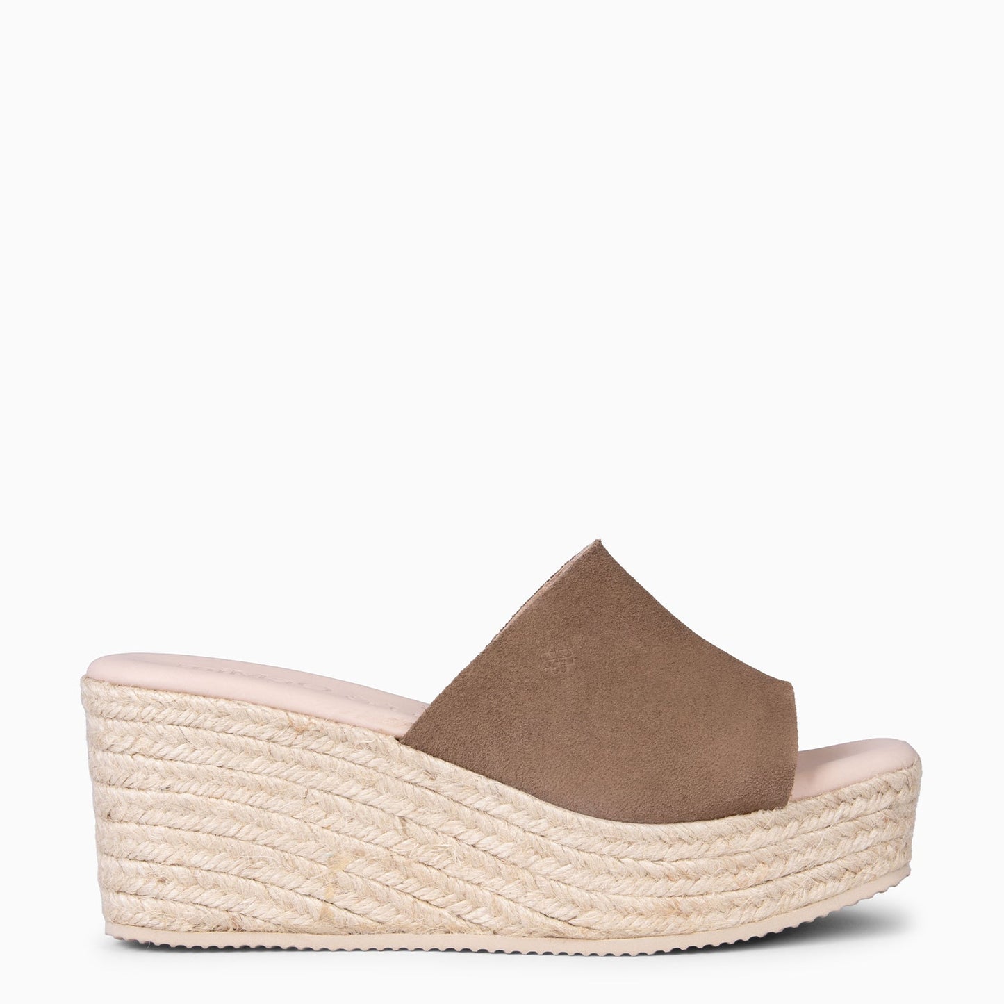 MAIRA - Cuñas con plataforma de esparto CAMEL