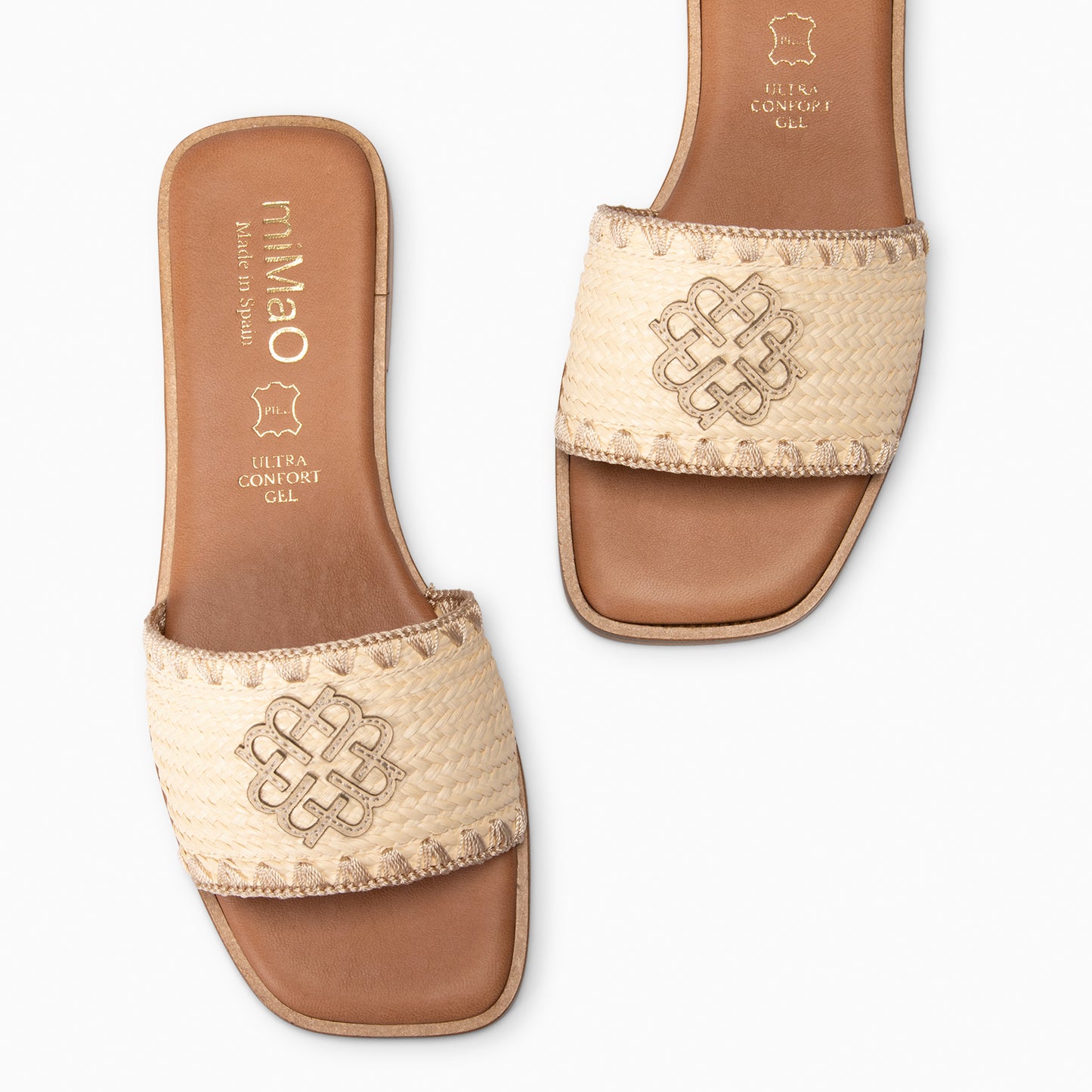 FILIPPA– Sandalia plana BEIGE