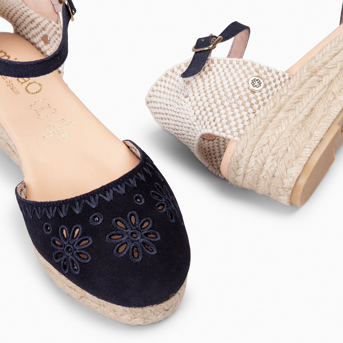 CASARES XS - Cuña bajo de esparto MARINO