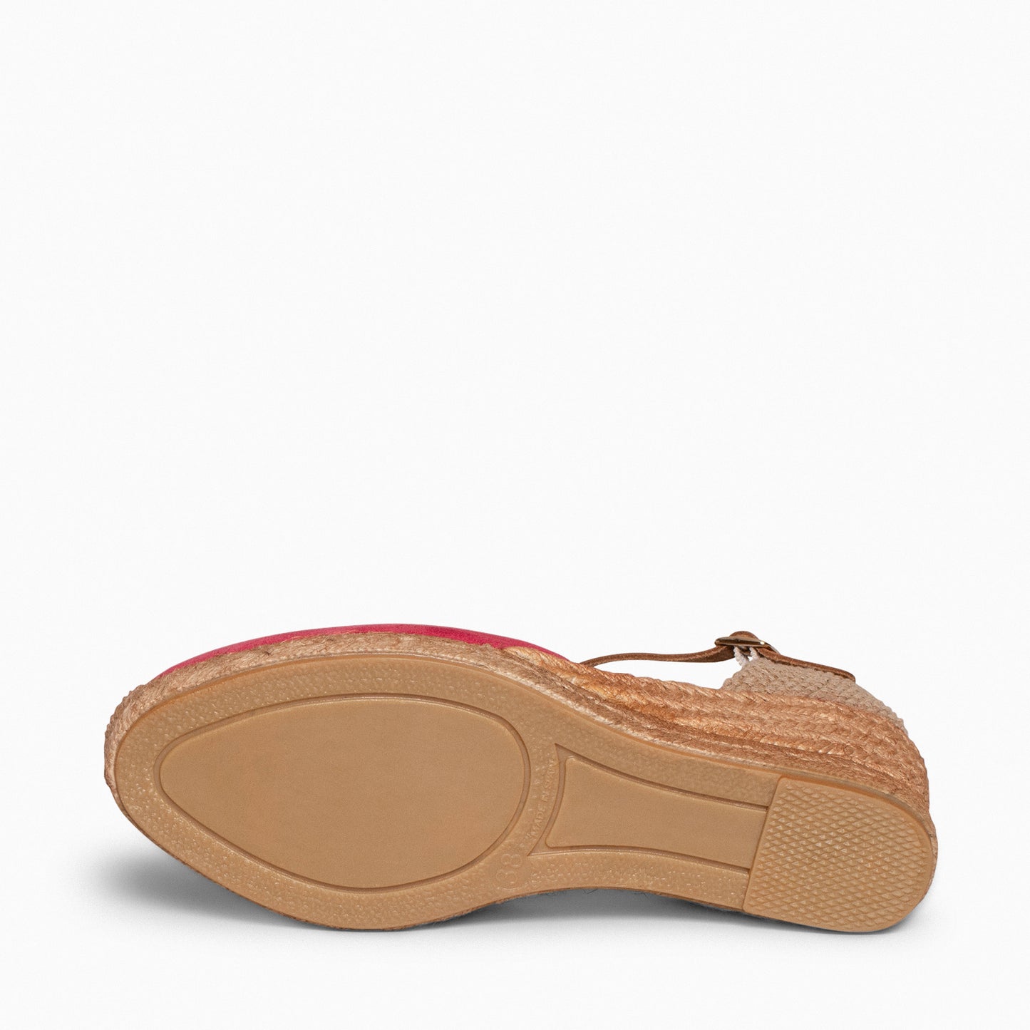 ALTEA - Cunhas de esparto baixas FUCHSIA