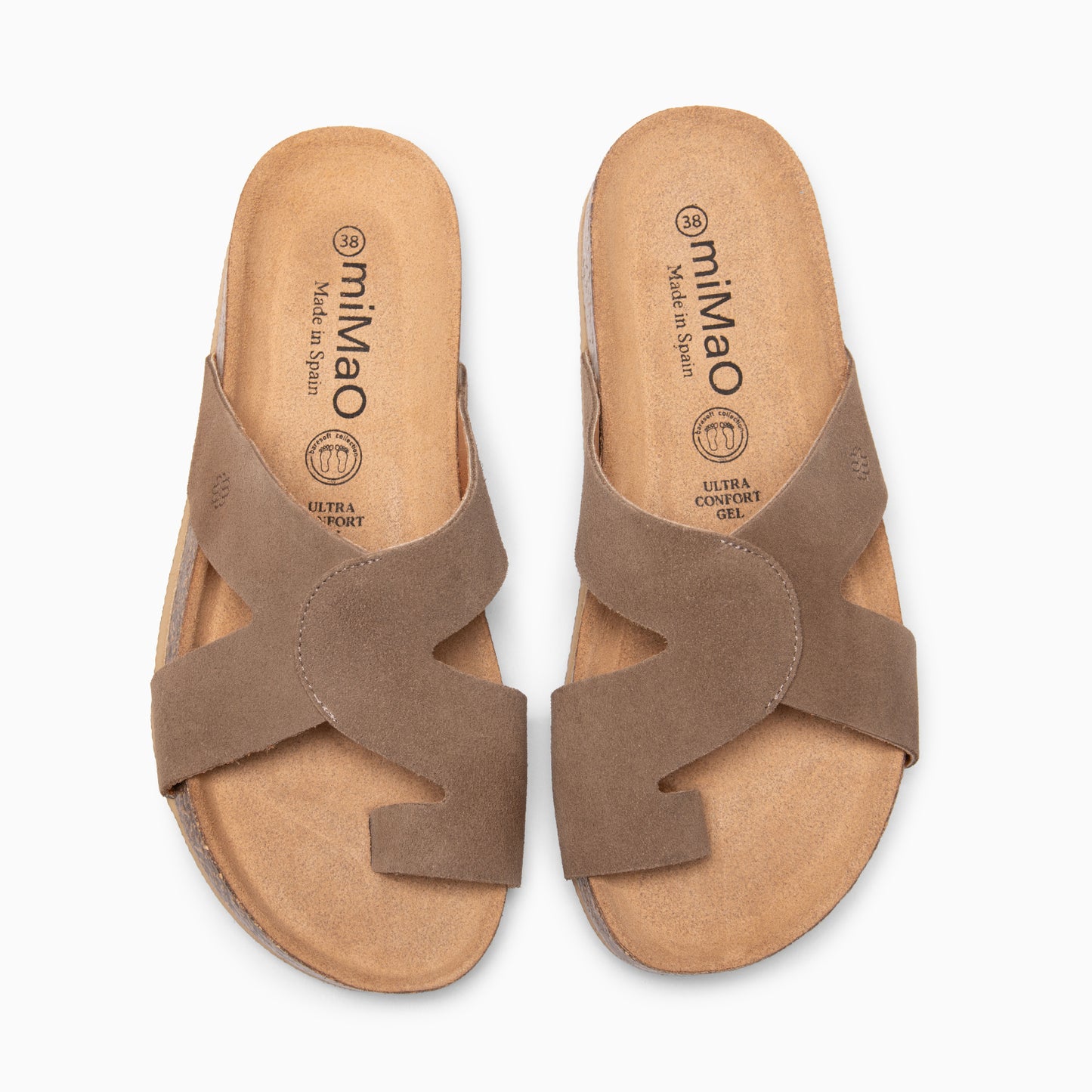 SAMBURU - Sandalia BIO TAUPE