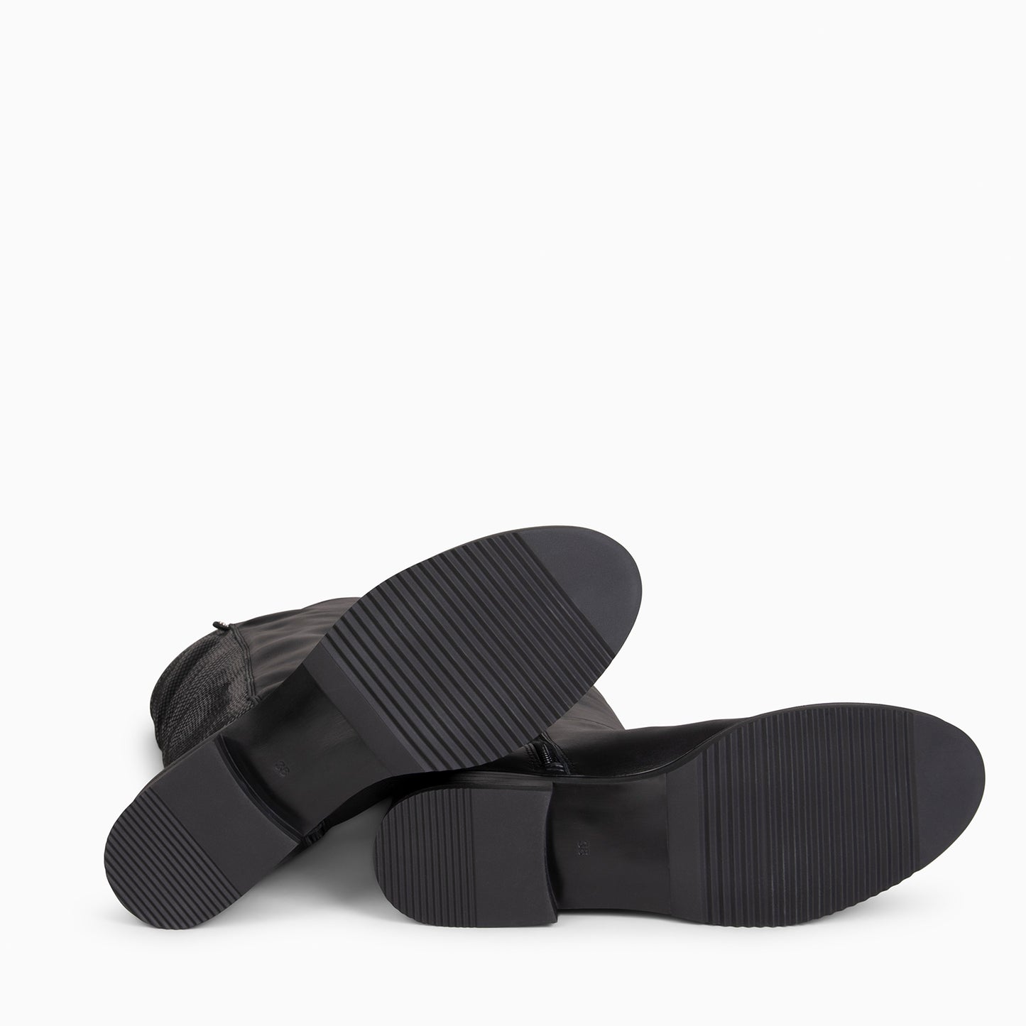 LIA - Bota alta de piel SERPIENTE