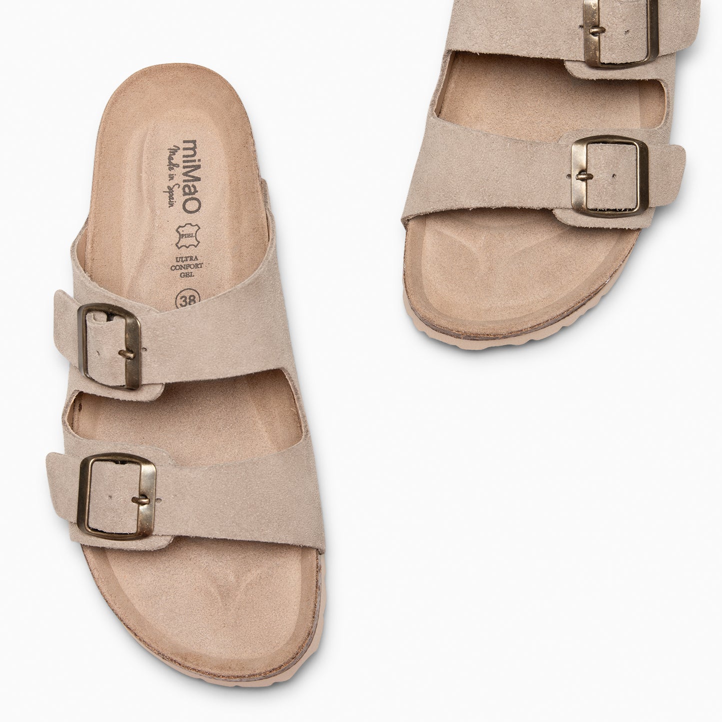 BORA - Sandalia tipo chancla BEIGE