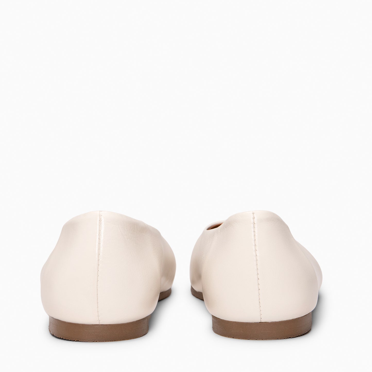 CALA - Bailarinas Baresoft de piel MARFIL