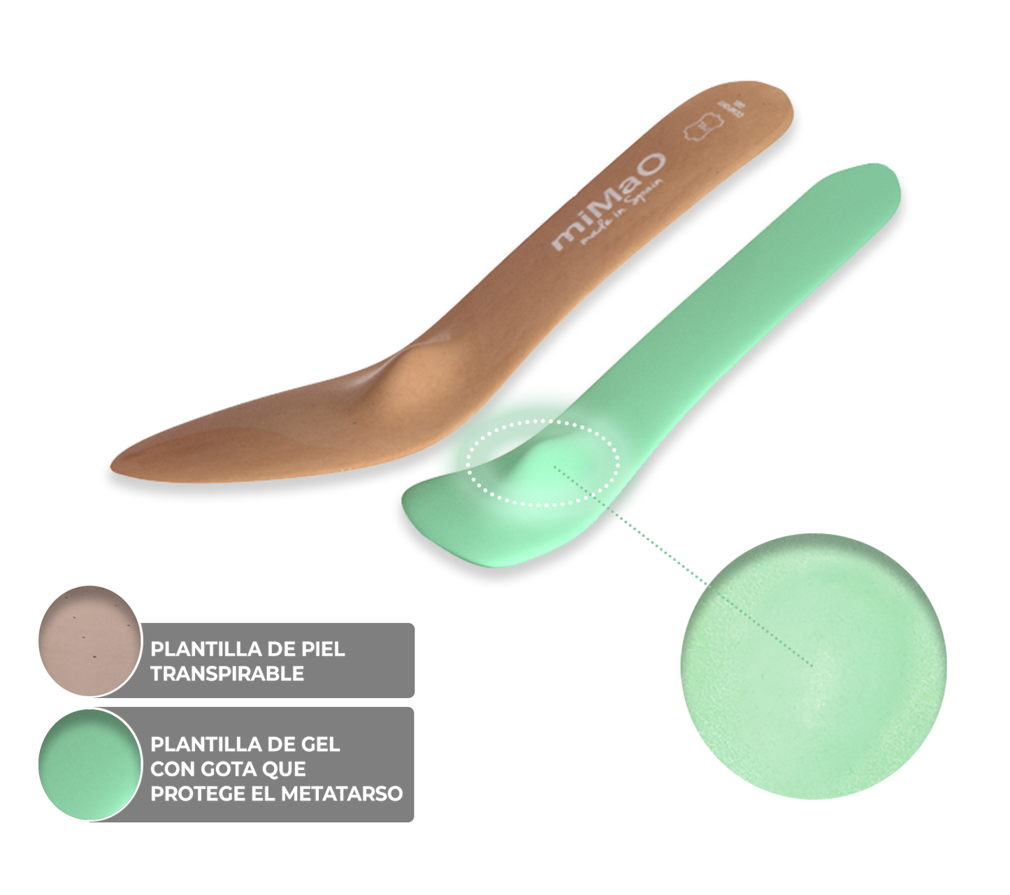 FIESTA - Sandalias de tacón alto y plataforma ROJO