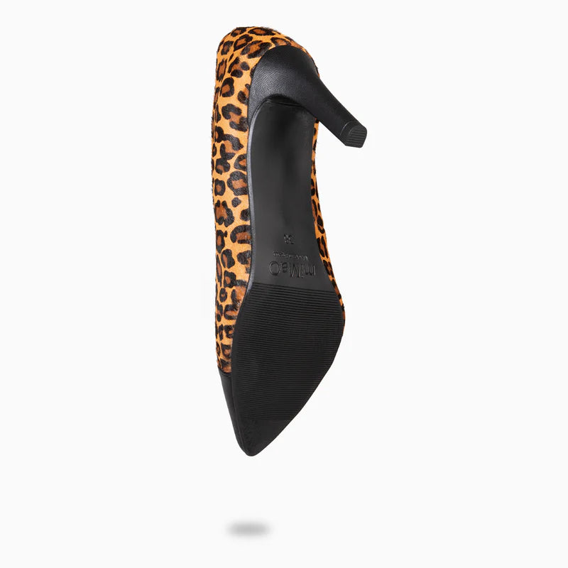 GLAM WILD - Zapatos de tacón alto animal print NEGRO LEOPARDO
