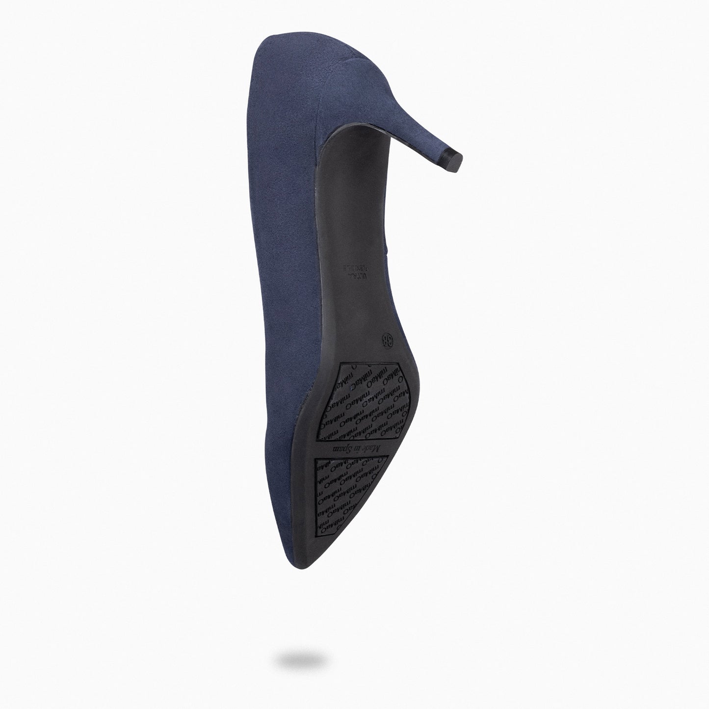 STILETTO – Zapato de tacón de aguja MARINO