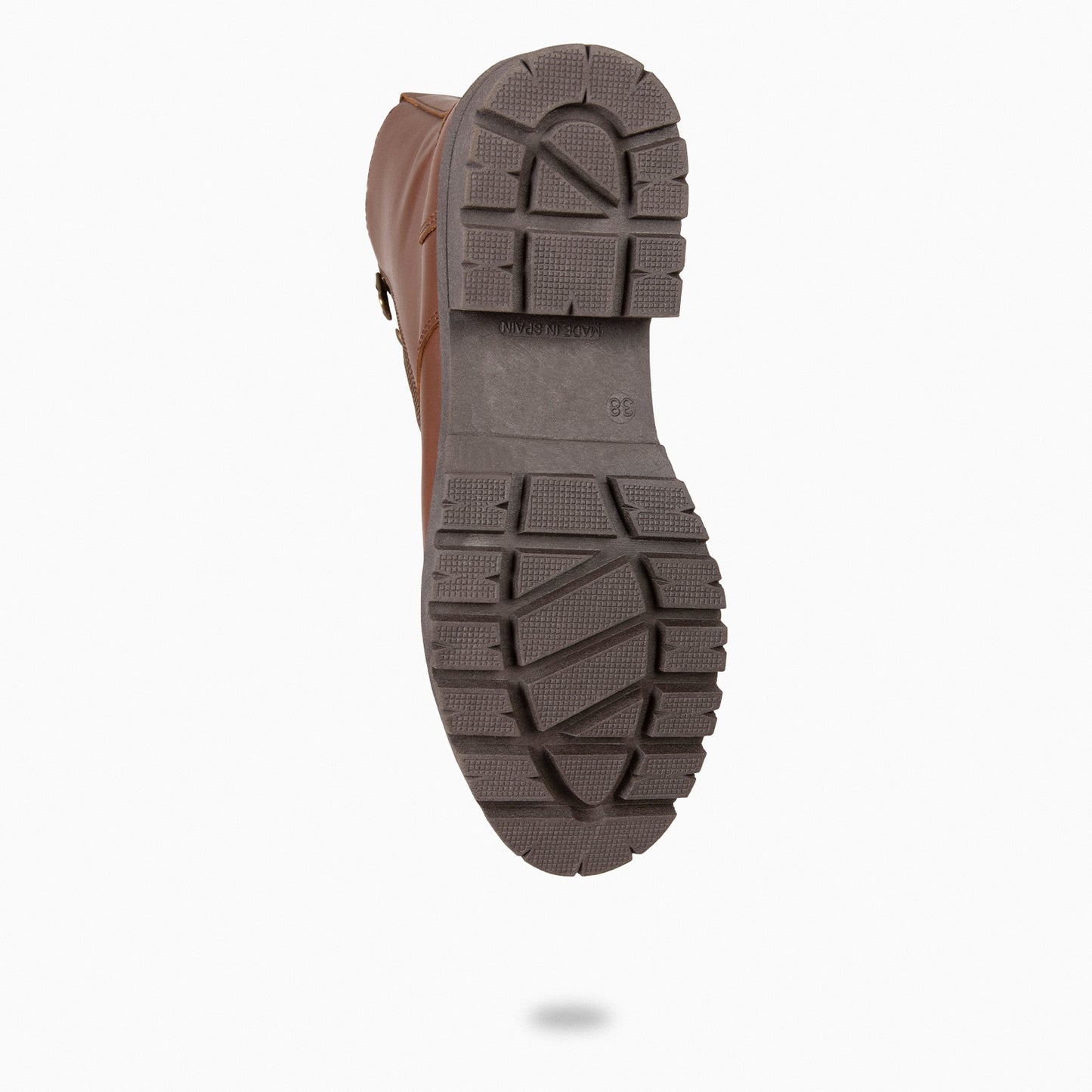 MILITAR – Botines militares de Mujer MARRON