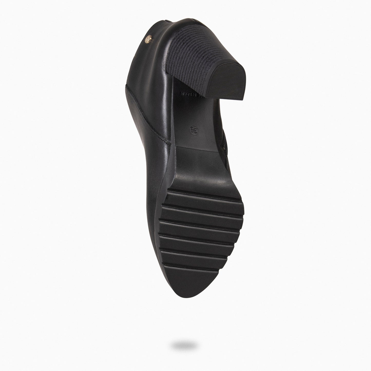CLASSIC - Botines de mujer con tacón NEGRO