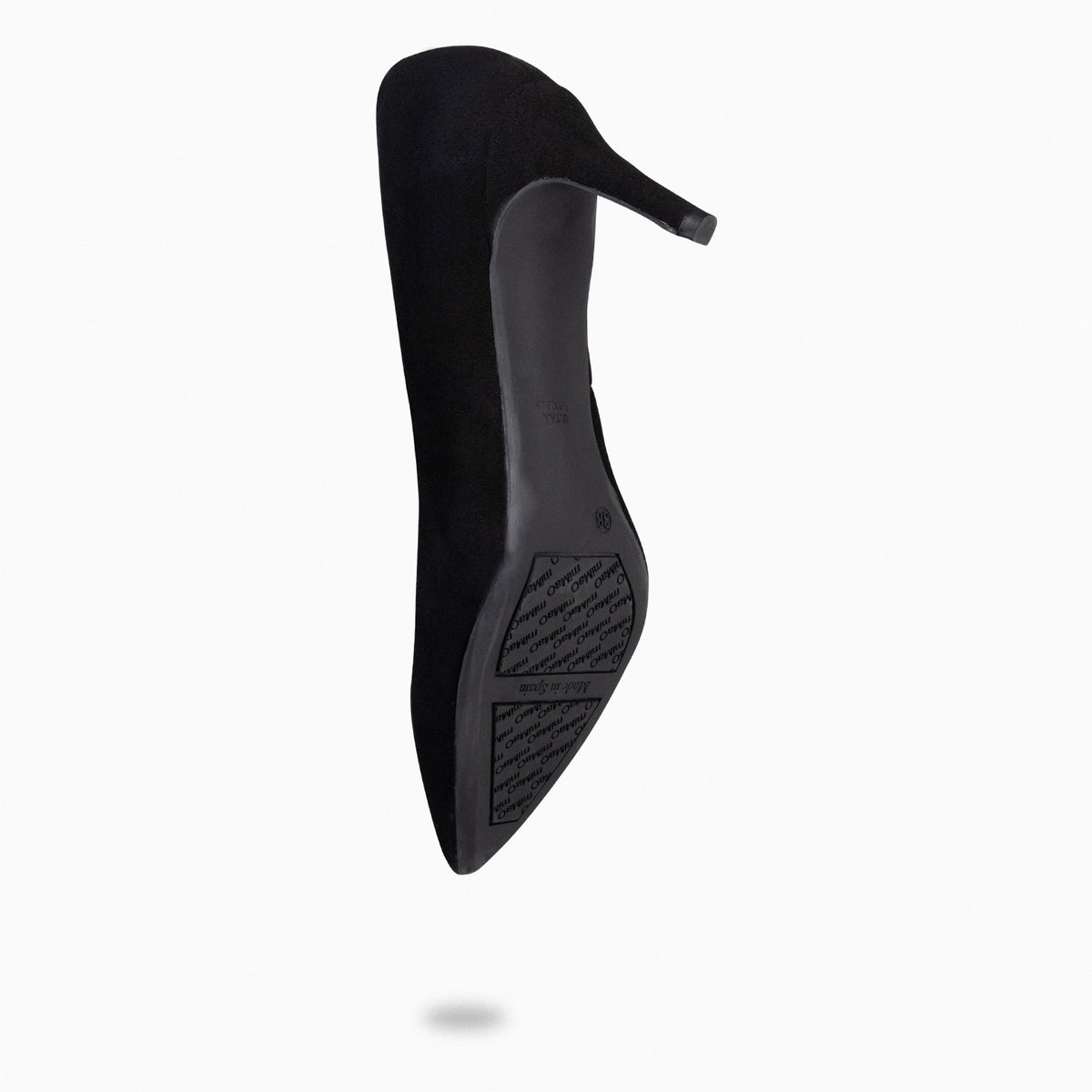 STILETTO – Zapato de tacón de aguja NEGRO