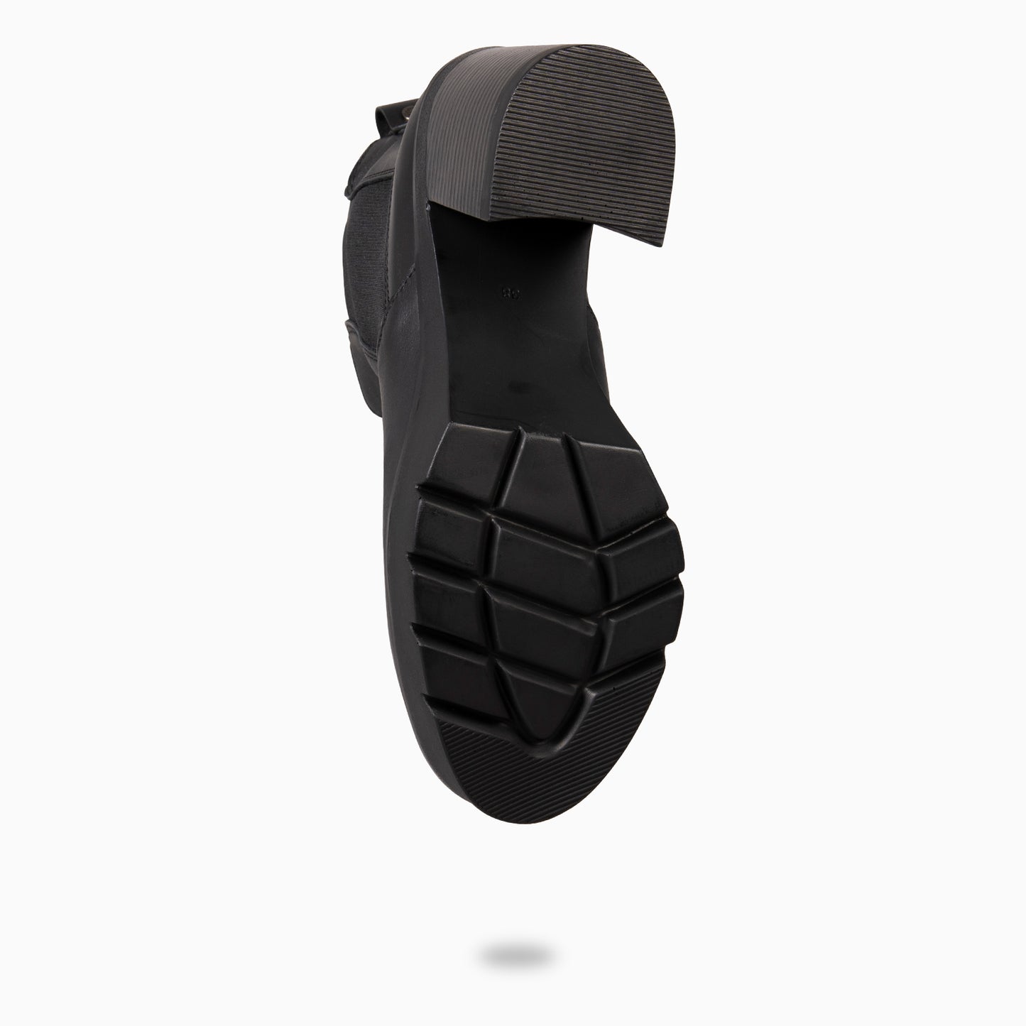 MADRID - Botins PRETOS de salto alto e plataforma