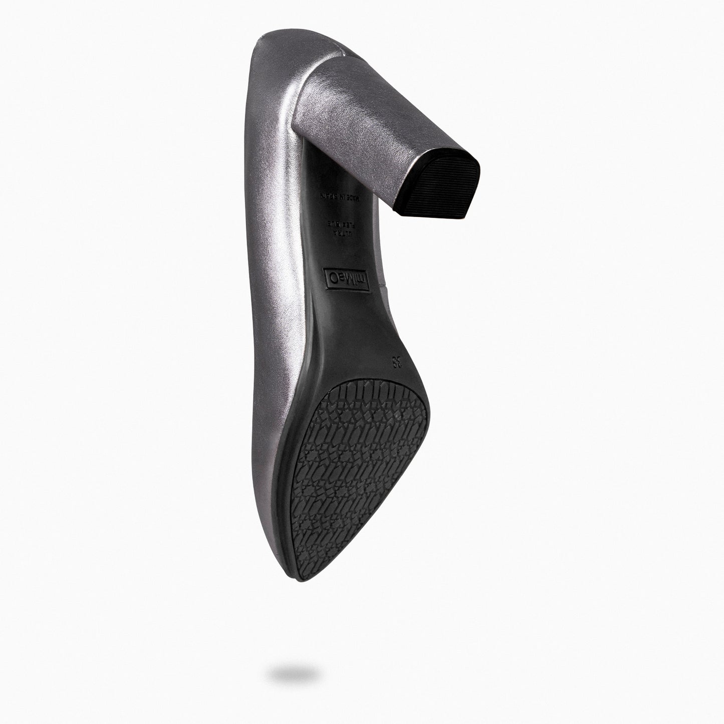 URBAN SPLASH - Zapatos de tacón con piel metalizado en ROCA