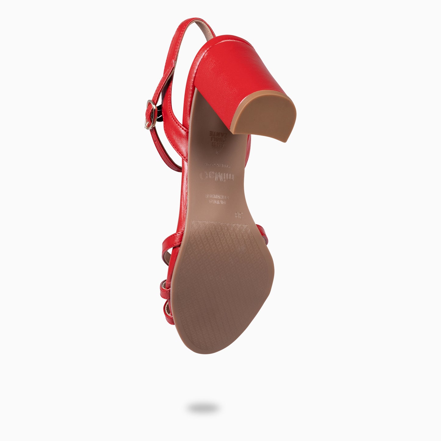 SONIA – ZAPATO ELGANTE DE TACÓN ALTO ROJO