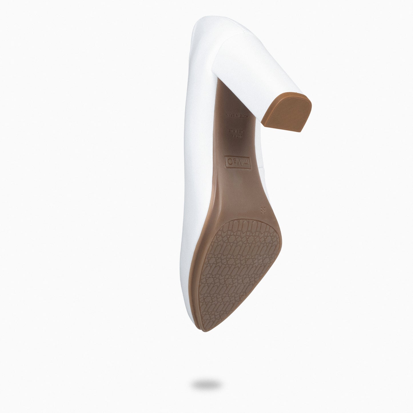 URBAN SALON - Zapatos de tacón alto en napa BLANCO