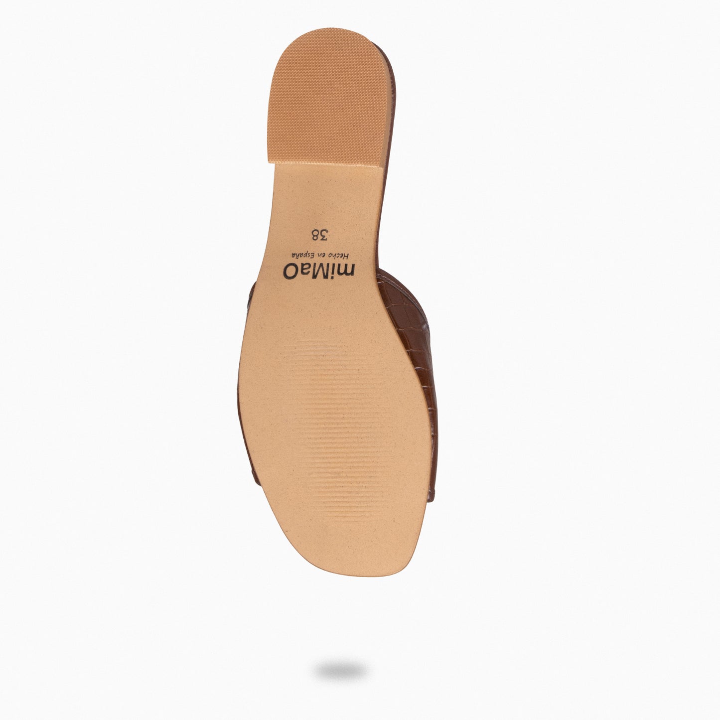 NAIROBI – Sandalias planas elegantes de mujer MARRON