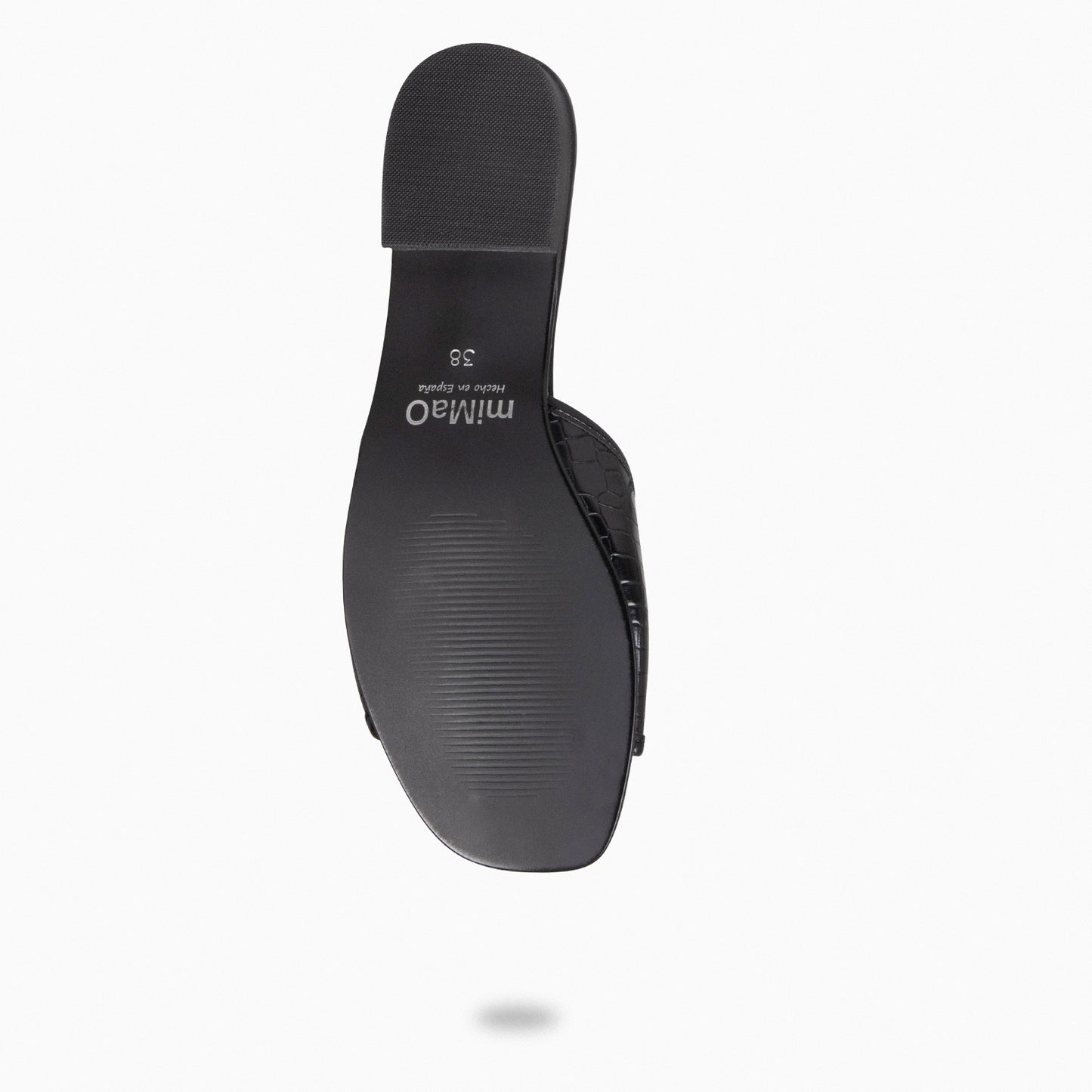 NAIROBI – Sandalias planas elegantes de mujer NEGRO