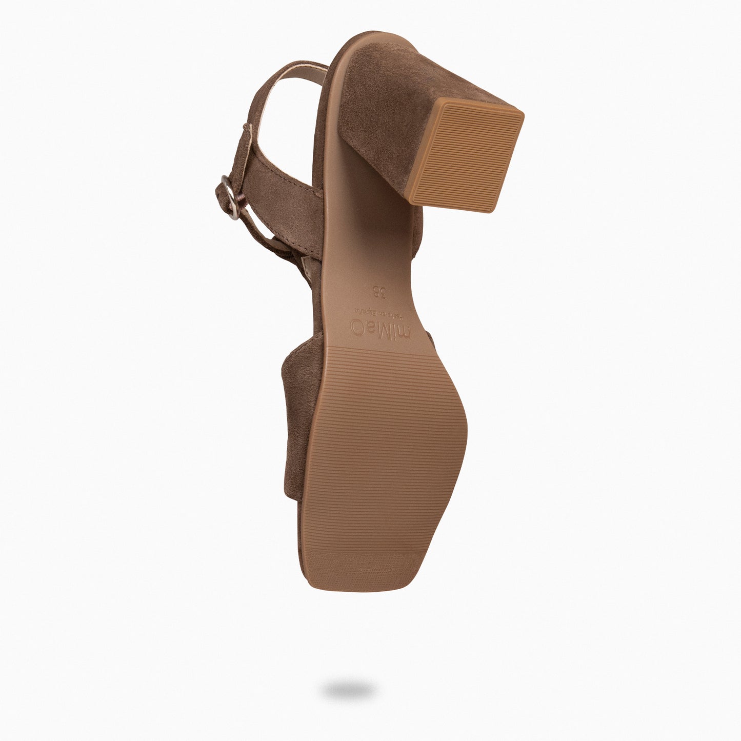 ITAKA - Sandalias de tacón alto MARRÓN