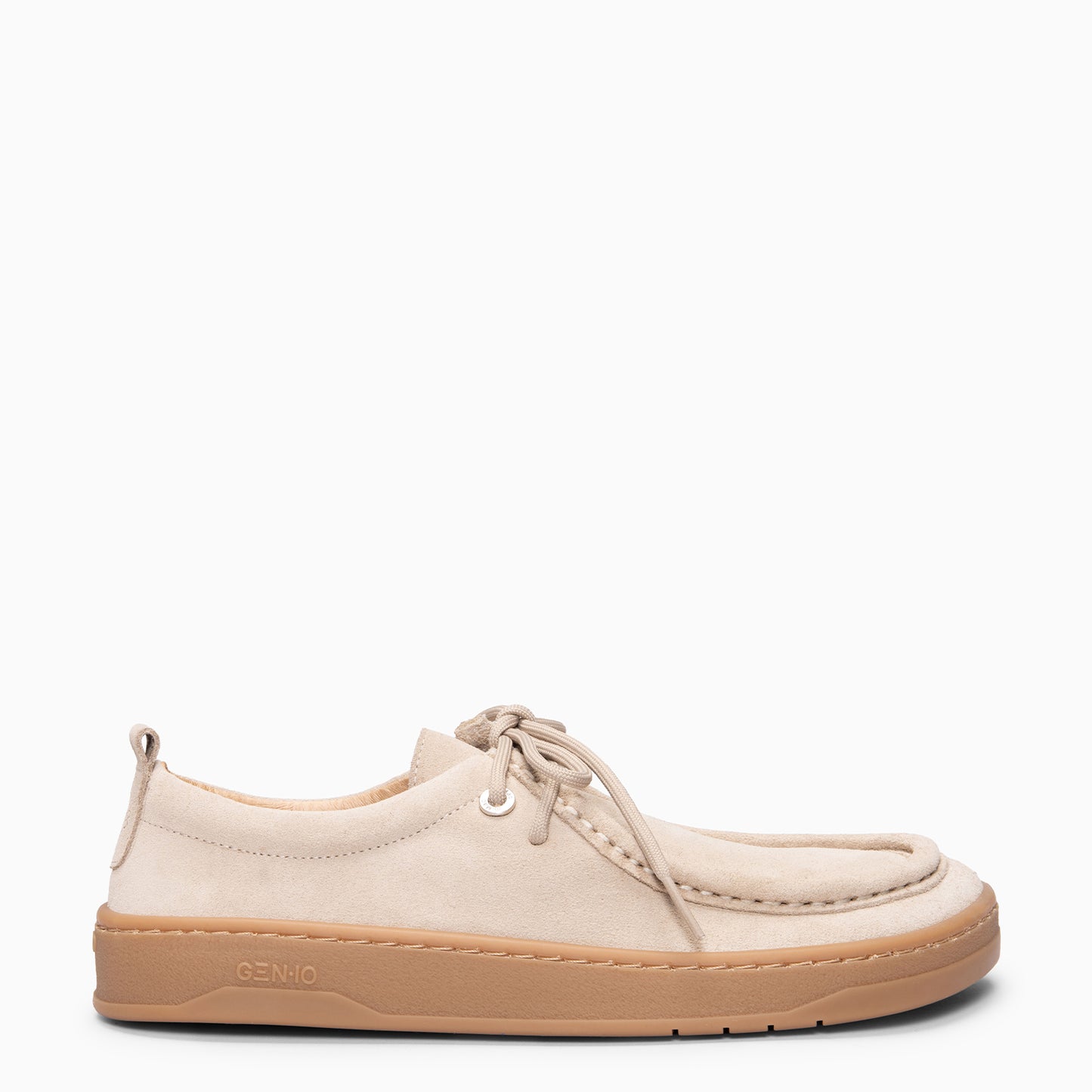 NIMBO - Mocasines de cordones Baresoft BEIGE