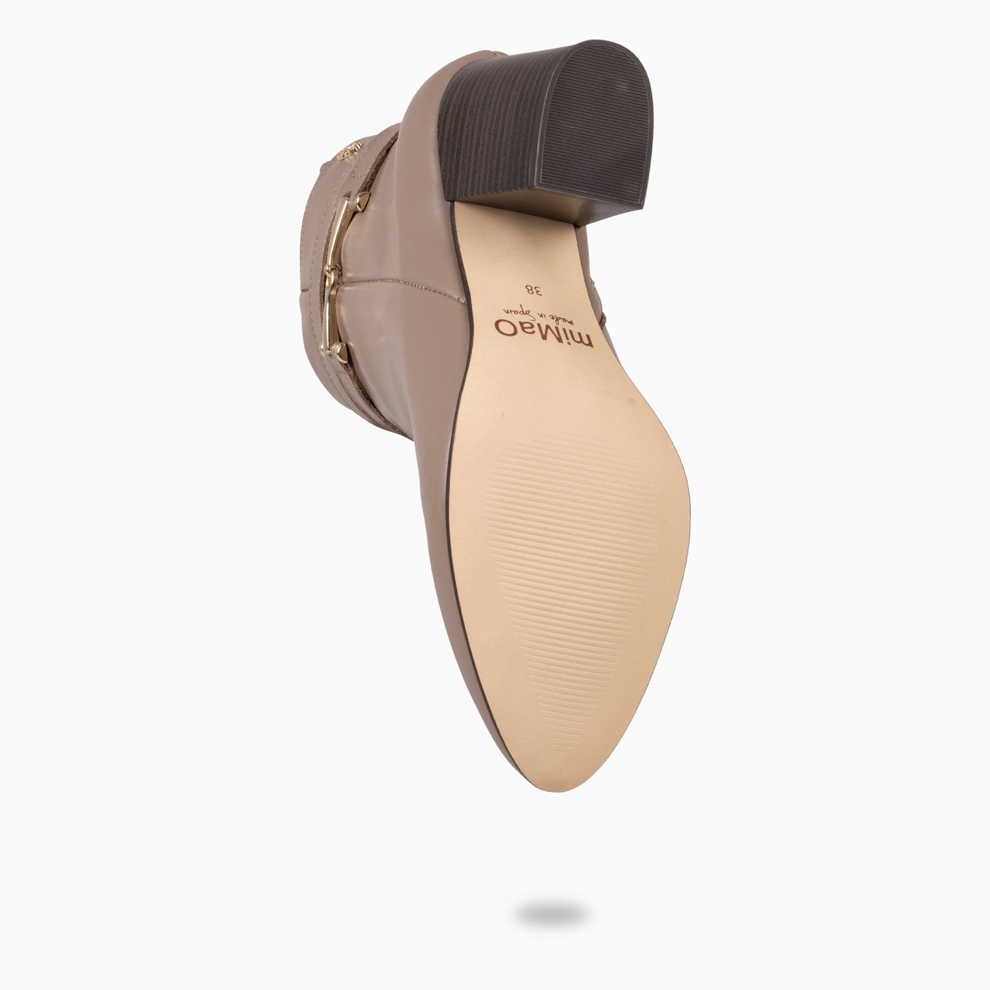 PALACE – Botín con tacón TAUPE