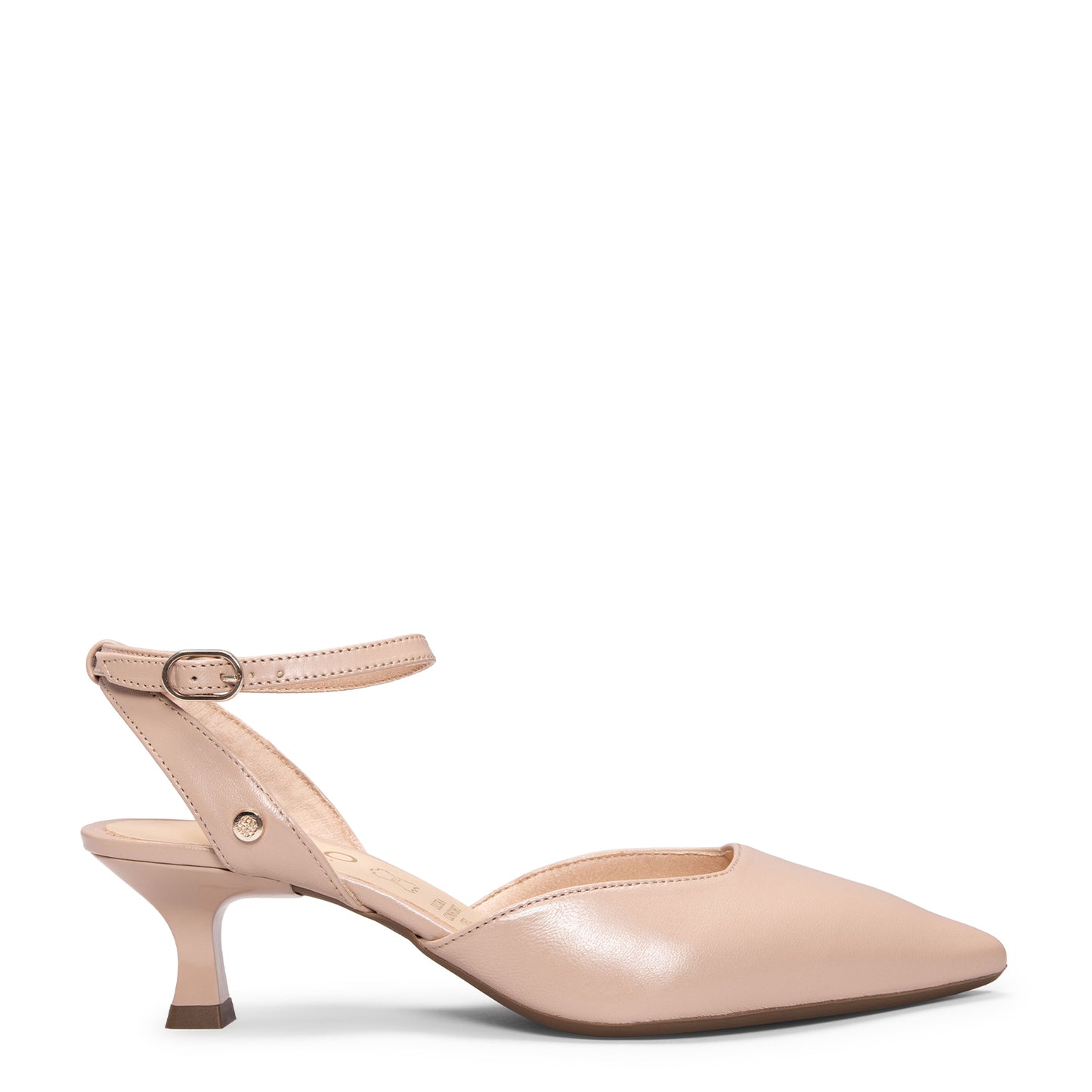 DANIELA - Destalonado con tacón kitten NUDE