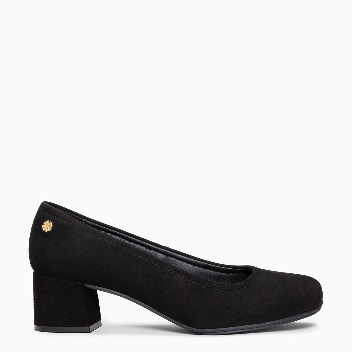 URBAN BARESOFT - Zapatos de salón de tacón ancho NEGRO