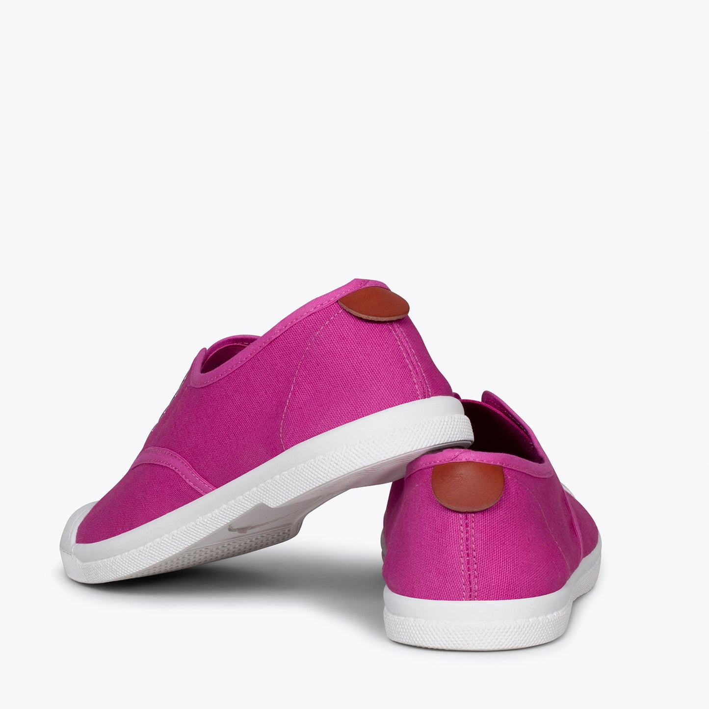 WAY Zapatillas sin cordones de lona FUCSIA
