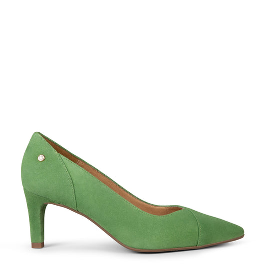 GLAM S - Zapatos de salón de tacón bajo VERDE