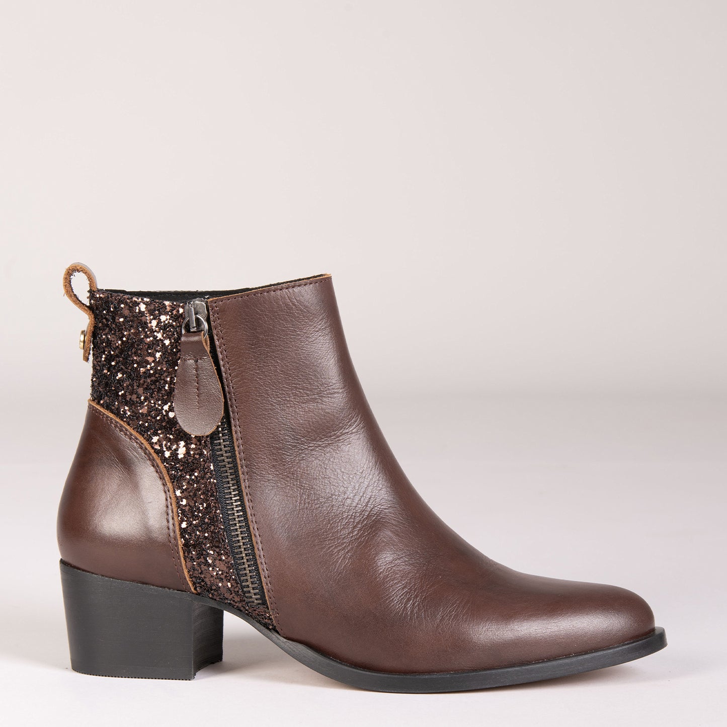 REBECCA - Botas de salto alto para mulheres PRETAS