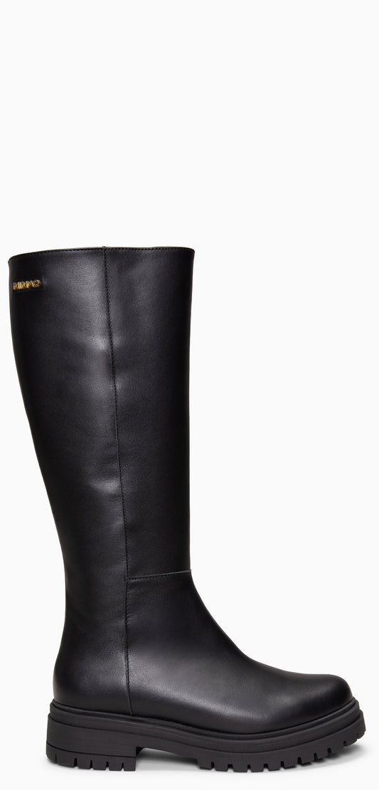 NOA - Botas altas con plataforma NEGRO