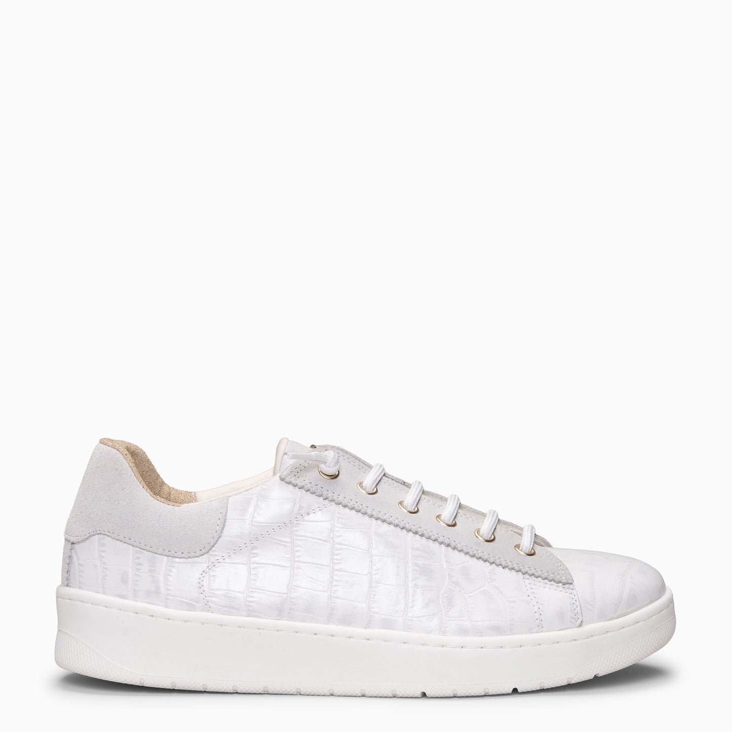 NANTES - Zapatillas Elegantes BLANCO COCO