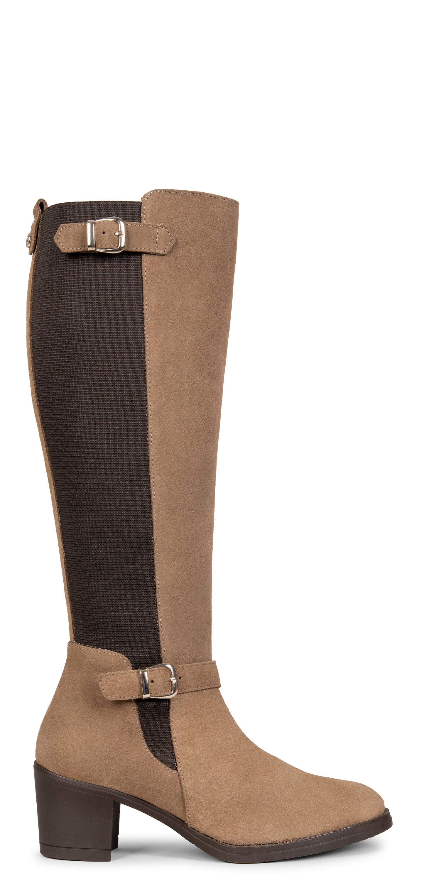 SENA– botas de vestir con caña elástica TAUPE