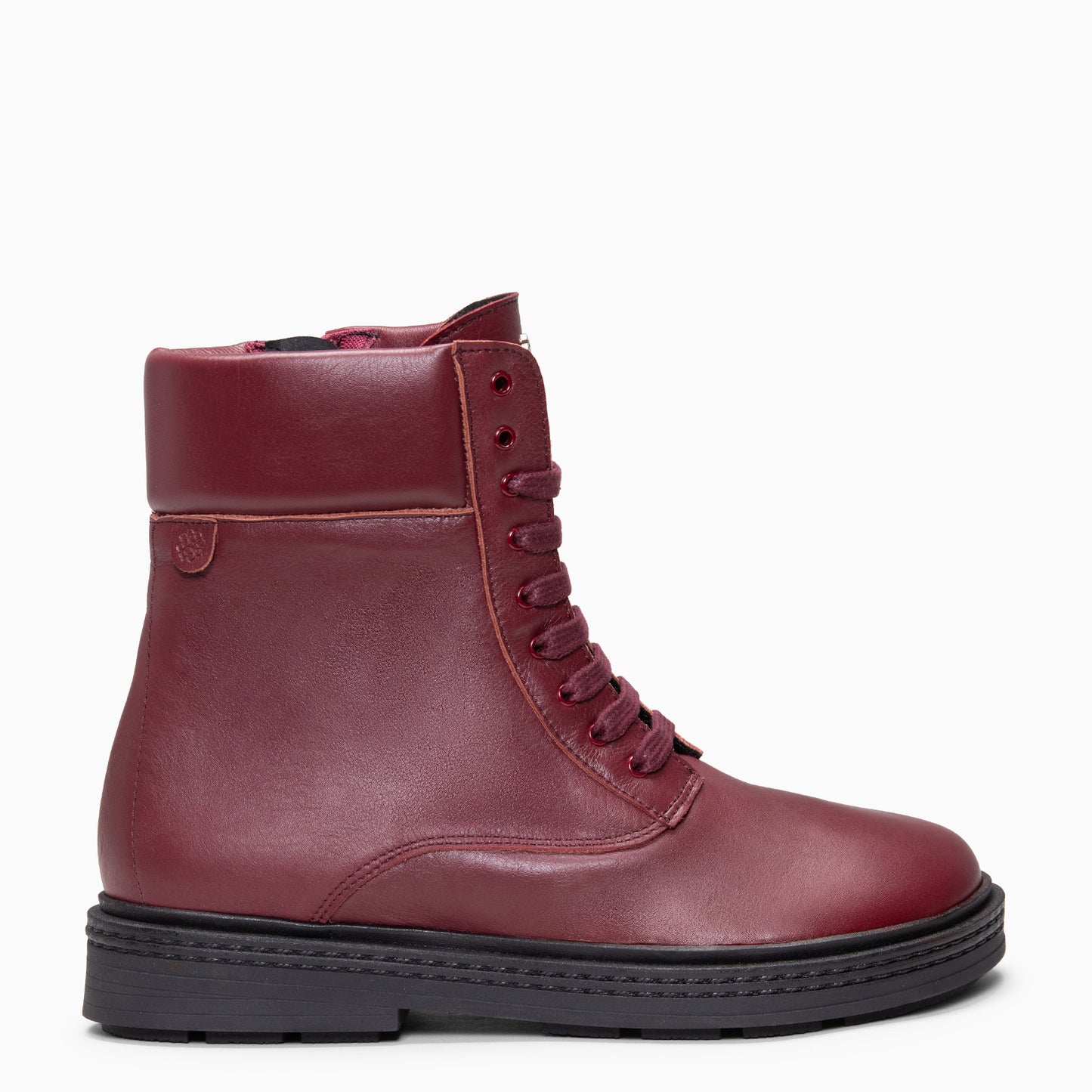 ALFA - Botines con cordones  BURDEOS