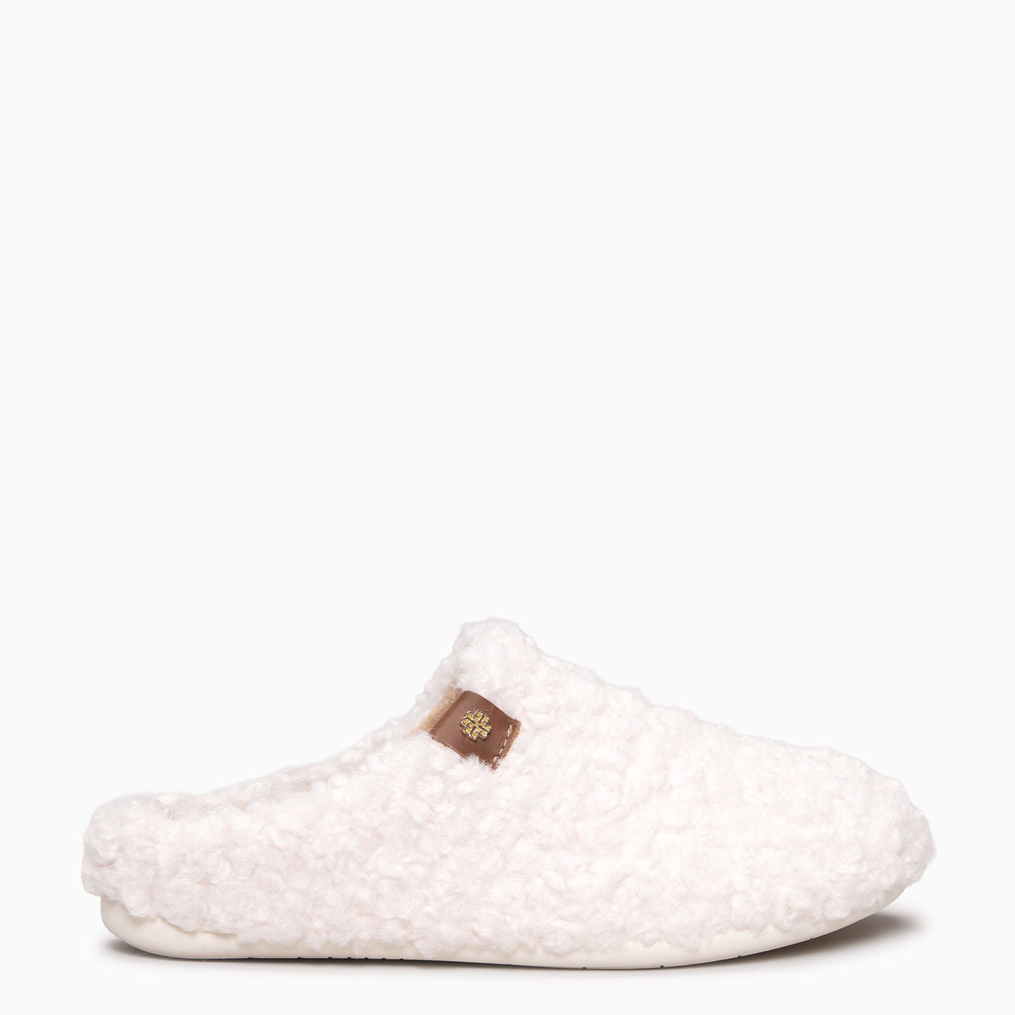 KOMFY DREAMS - Zapatillas de estar por casa ultra suaves CRUDO