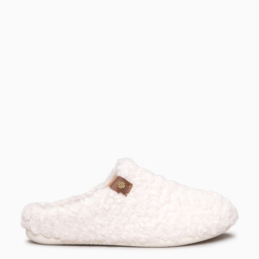 KOMFY DREAMS - Zapatillas de estar por casa ultra suaves CRUDO