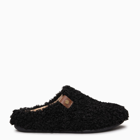 KOMFY DREAMS - Zapatillas de estar por casa ultra suaves NEGRO