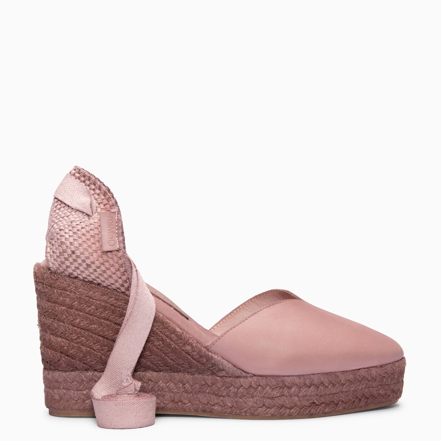 TALAIA - Cuñas de esparto con tintado natural NUDE