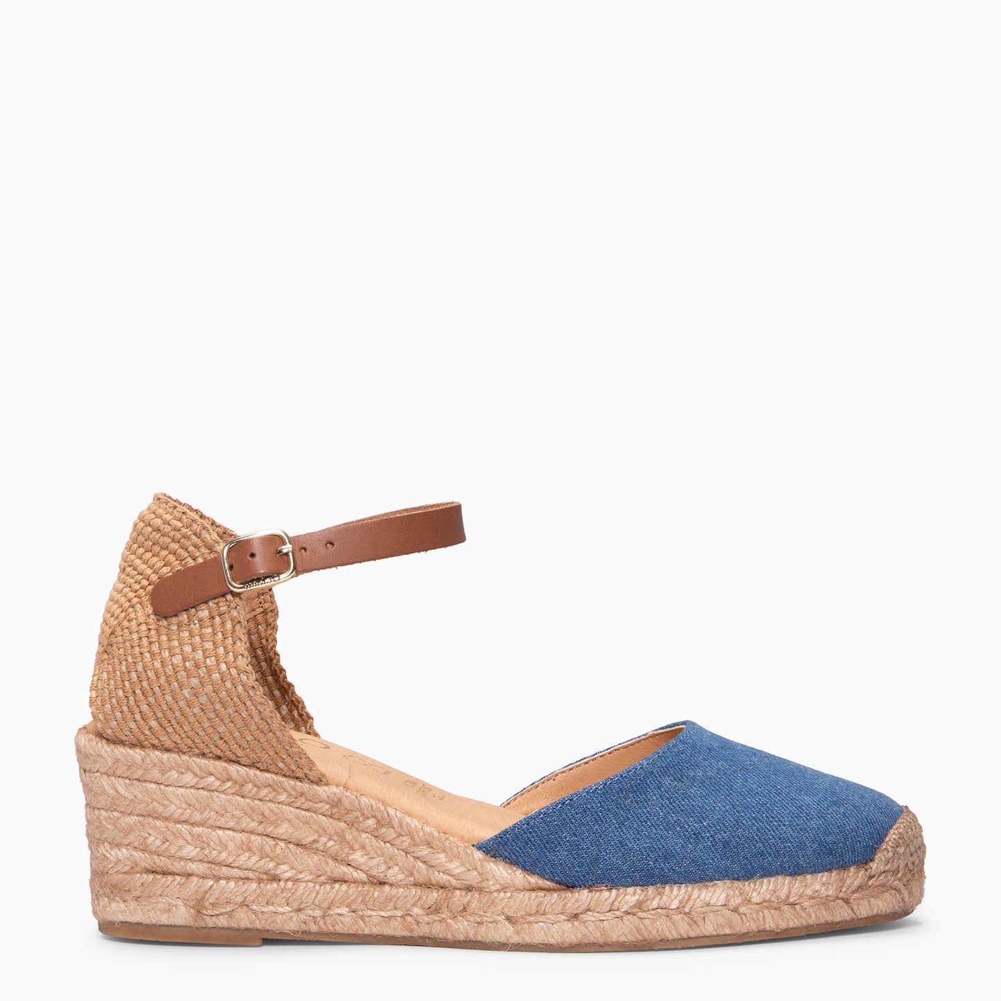 ALTEA - Cuñas de esparto bajas VAQUERO