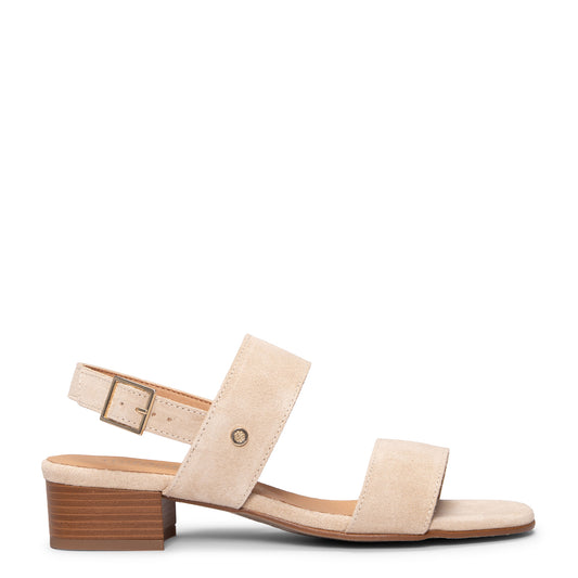 SIA - Sandalias de tacón ancho BEIGE