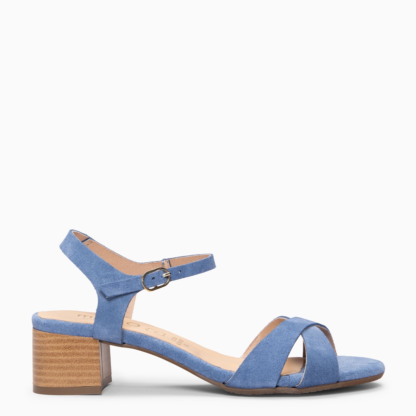 ORIANA - Sandalias de tacón de ante JEANS