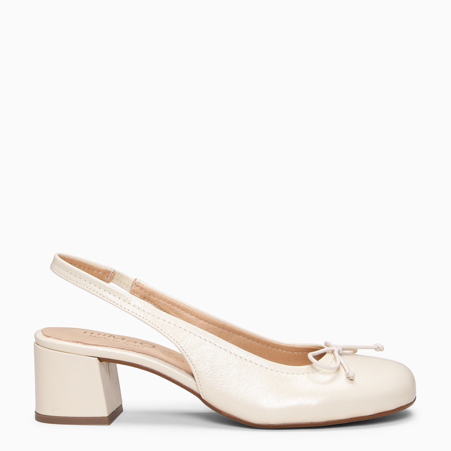 DOROTHY - Zapatos de tacón destalonado Baresoft BEIGE