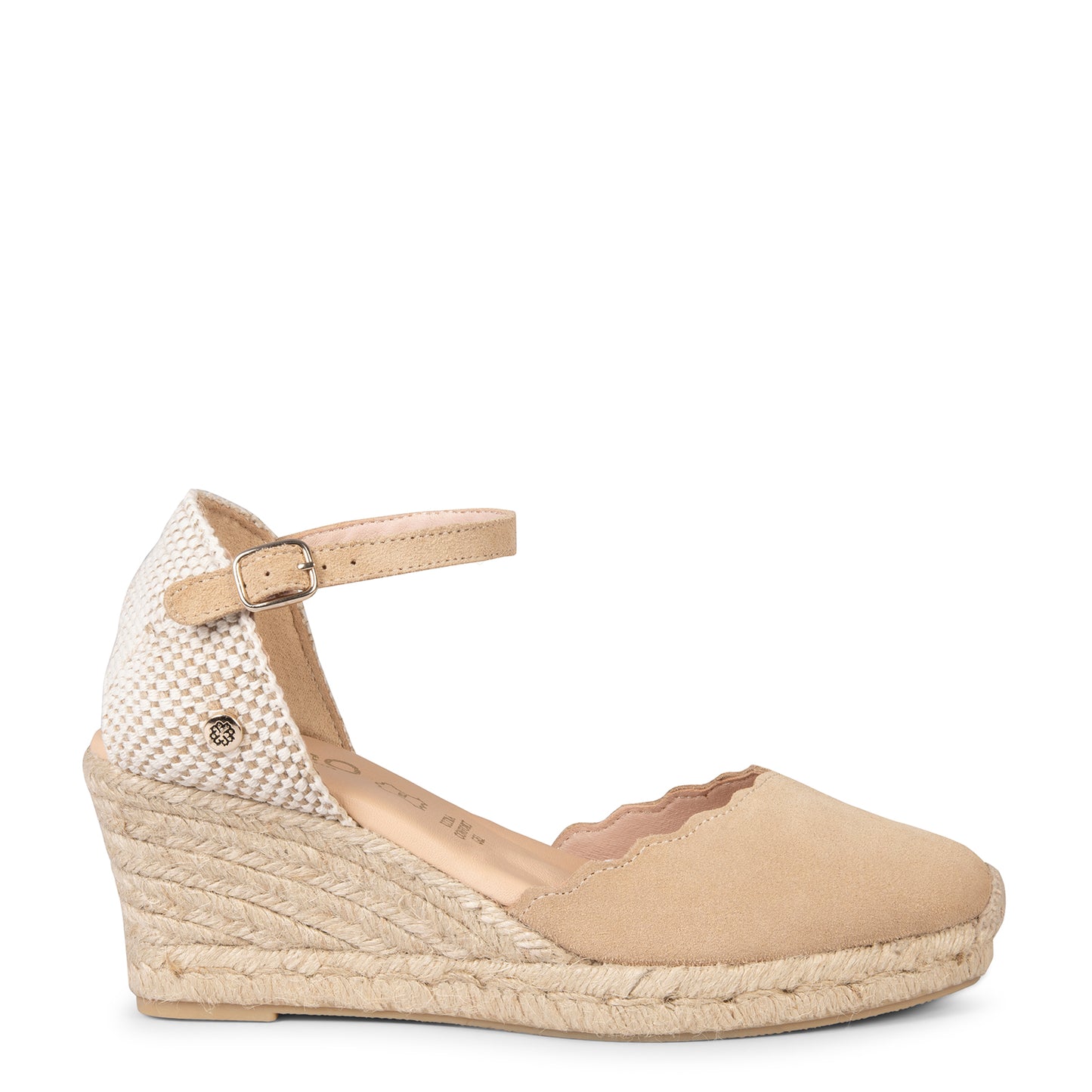 MIAMI - CUÑAS DE ESPARTO DE SERRAJE BEIGE