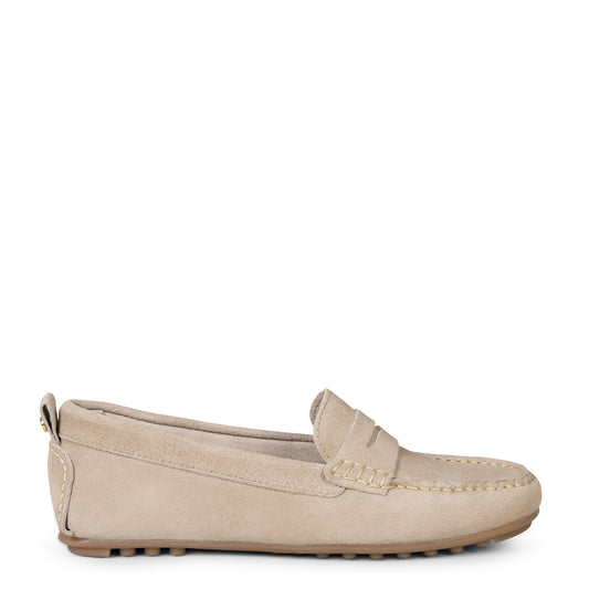 MONTEZ – Mocasín plano con plantilla extraíble BEIGE