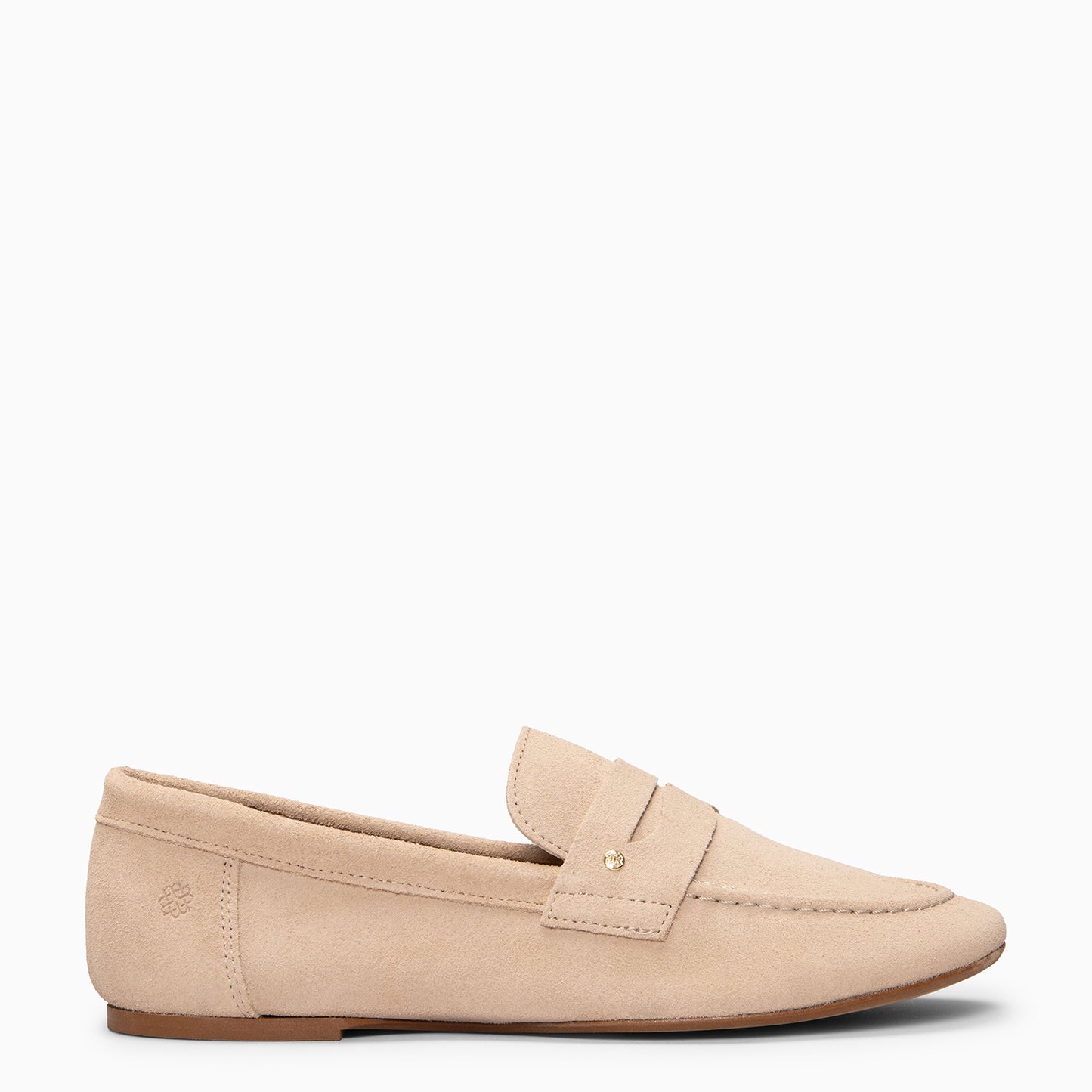 TIERRA - Mocasines de ante Baresoft BEIGE