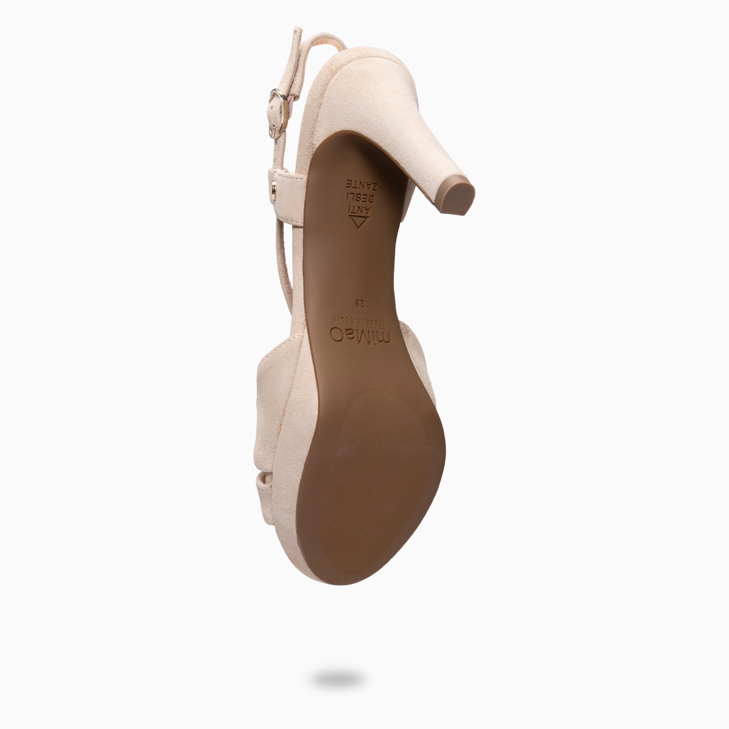 JUDITH - Sandalias de fiesta con tacón BEIGE