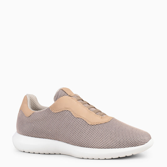 SPORT - Zapatillas de deporte cómodas BEIGE